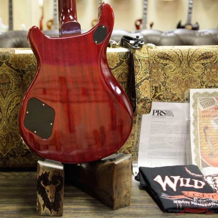 PRS Wild West Guitars 20th Anniversary Limited Run # 25 of 40 Wood Library Artist Package Semi-Hollow McCarty 594 Blood Orange - Image 15