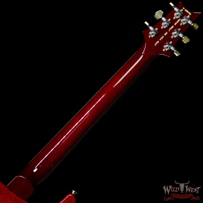 PRS Wild West Guitars 20th Anniversary Limited Run # 25 of 40 Wood Library Artist Package Semi-Hollow McCarty 594 Blood Orange - Image 10