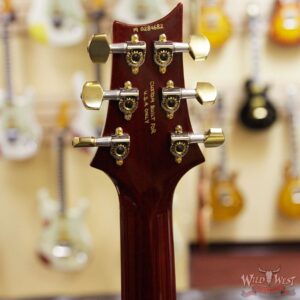 2019 PRS Wild West Guitars 20th Anniversary Limited Run # 39 of 40 Wood Library Artist Package Custom 24 Brazilian Rosewood Fingerboard Charcoal Cherry Burst - Image 8