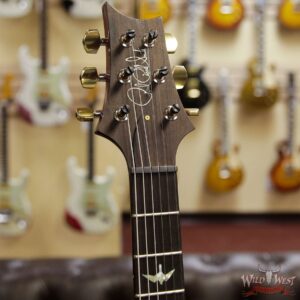 2019 PRS Wild West Guitars 20th Anniversary Limited Run # 39 of 40 Wood Library Artist Package Custom 24 Brazilian Rosewood Fingerboard Charcoal Cherry Burst - Image 6