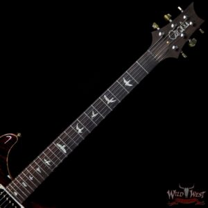 2019 PRS Wild West Guitars 20th Anniversary Limited Run # 39 of 40 Wood Library Artist Package Custom 24 Brazilian Rosewood Fingerboard Charcoal Cherry Burst - Image 7