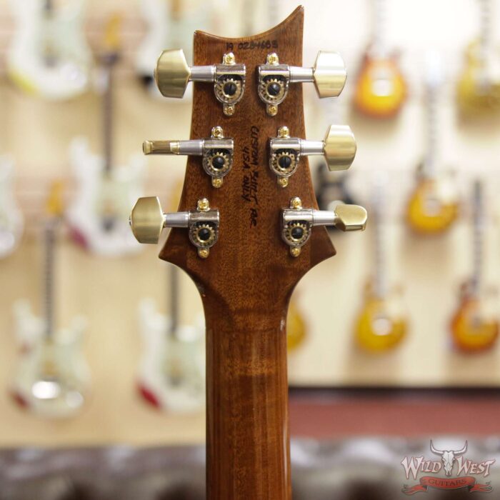 PRS Wild West Guitars 20th Anniversary Limited Run # 38 of 40 Wood Library Artist Package Custom 24 Brazilian Rosewood Fingerboard River Blue - Image 13