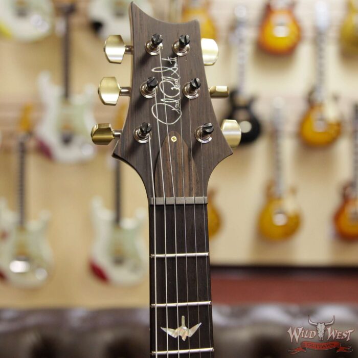 PRS Wild West Guitars 20th Anniversary Limited Run # 38 of 40 Wood Library Artist Package Custom 24 Brazilian Rosewood Fingerboard River Blue - Image 9
