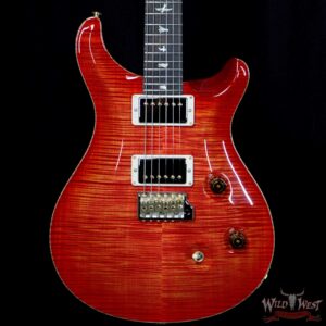 PRS Wild West Guitars 20th Anniversary Limited Run # 36 of 40 Wood Library Artist Package Custom 24 Brazilian Rosewood Fingerboard Blood Orange - Image 3