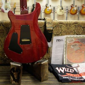 PRS Wild West Guitars 20th Anniversary Limited Run # 36 of 40 Wood Library Artist Package Custom 24 Brazilian Rosewood Fingerboard Blood Orange - Image 14