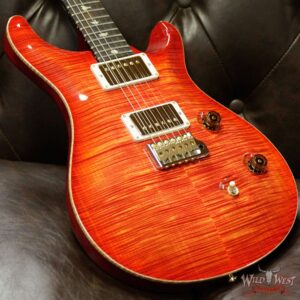 PRS Wild West Guitars 20th Anniversary Limited Run # 36 of 40 Wood Library Artist Package Custom 24 Brazilian Rosewood Fingerboard Blood Orange - Image 12