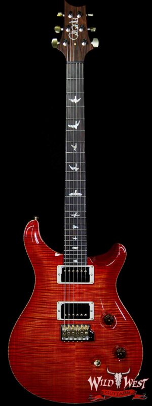 PRS Wild West Guitars 20th Anniversary Limited Run # 36 of 40 Wood Library Artist Package Custom 24 Brazilian Rosewood Fingerboard Blood Orange