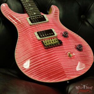 PRS Wild West Guitars 20th Anniversary Limited Run # 34 of 40 Wood Library Artist Package Custom 24 Flame Maple Neck Bonnie Pink - Image 13