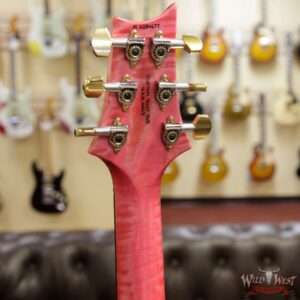 PRS Wild West Guitars 20th Anniversary Limited Run # 34 of 40 Wood Library Artist Package Custom 24 Flame Maple Neck Bonnie Pink - Image 9