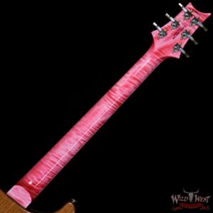 PRS Wild West Guitars 20th Anniversary Limited Run # 34 of 40 Wood Library Artist Package Custom 24 Flame Maple Neck Bonnie Pink - Image 10
