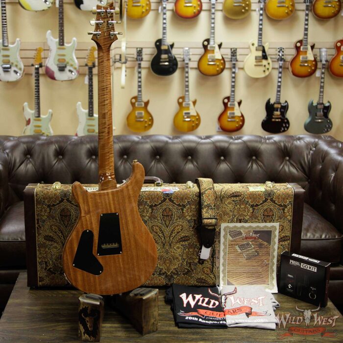 PRS Wild West Guitars 20th Anniversary Limited Run # 33 of 40 Wood Library Artist Package Custom 24 Flame Maple Neck Copperhead - Image 14