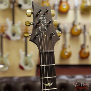 PRS Wild West Guitars 20th Anniversary Limited Run # 32 of 40 Wood Library Artist Package Custom 24 Flame Maple Neck River Blue - Image 7