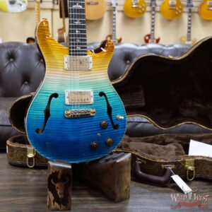 PRS Wild West Guitars 20th Anniversary Limited Run # 1 of 40 Wood Library Artist Package Hollowbody I Piezo HB1 Beach Cross Fade(Private Stock Color) - Image 8