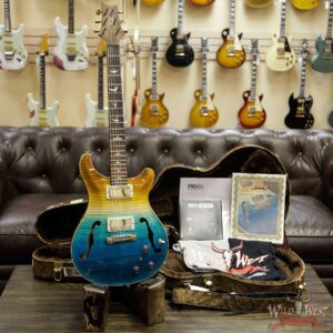 PRS Wild West Guitars 20th Anniversary Limited Run # 4 of 40 Wood Library Artist Package Hollowbody I Piezo HB1 Beach Cross Fade(Private Stock Color) - Image 11