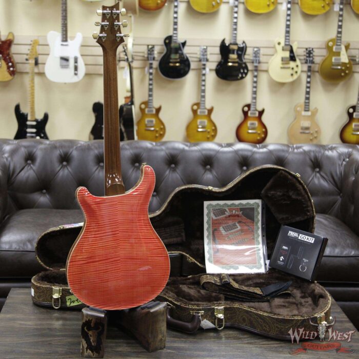 PRS Wild West Guitars 20th Anniversary Limited Run # 17 of 40 Wood Library Artist Package McCarty 594 Hollowbody II Salmon(Private Stock Color) - Image 12