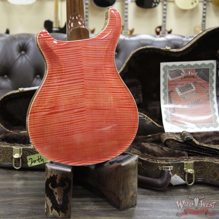 PRS Wild West Guitars 20th Anniversary Limited Run # 17 of 40 Wood Library Artist Package McCarty 594 Hollowbody II Salmon(Private Stock Color) - Image 13