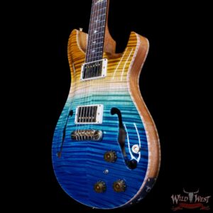 PRS Wild West Guitars 25th Anniversary Limited Run Wood Library Artist Package Hollowbody II Piezo Beach Fade (Private Stock Color) 5.70 LBS (US Only / No International Shipping) - Image 2