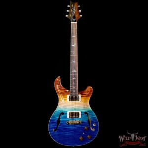 PRS Wild West Guitars 25th Anniversary Limited Run Wood Library Artist Package Hollowbody II Piezo Beach Fade (Private Stock Color) 5.75 LBS (US Only / No International Shipping) - Image 3