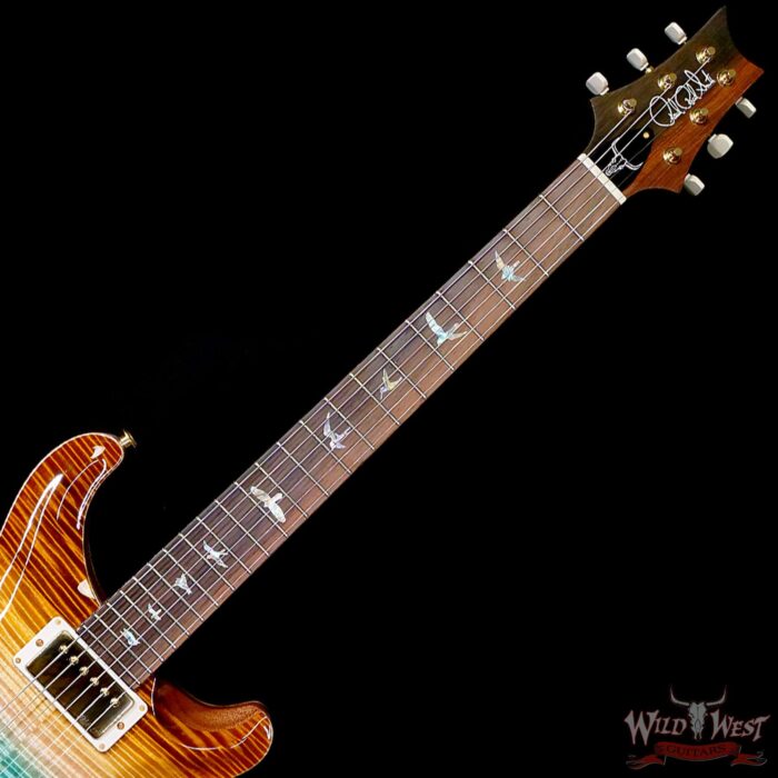 PRS Wild West Guitars 25th Anniversary Limited Run Wood Library Artist Package Hollowbody II Piezo Beach Fade (Private Stock Color) 5.75 LBS (US Only / No International Shipping) - Image 4