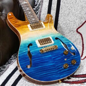 PRS Wild West Guitars 25th Anniversary Limited Run Wood Library Artist Package Hollowbody II Piezo Beach Fade (Private Stock Color) 5.75 LBS (US Only / No International Shipping) - Image 8