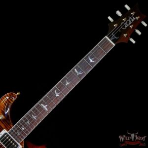 PRS Wild West Guitars 25th Anniversary Limited Run Wood Library Artist Package McCarty 594 Semi-Hollow Tiger Eye (Private Stock Color) 7.30 LBS (US Only / No International Shipping) - Image 4