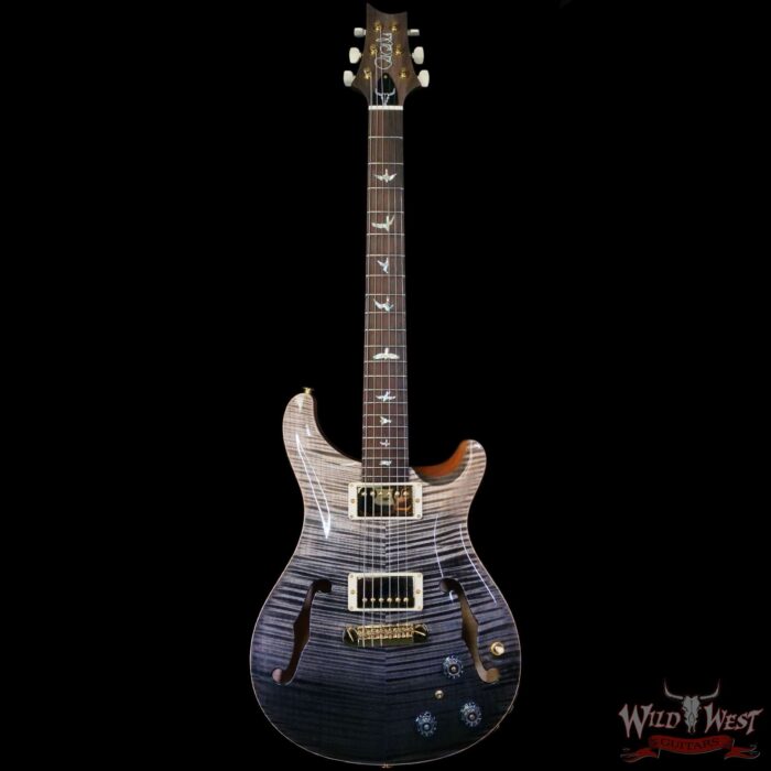 PRS Wild West Guitars 25th Anniversary Limited Run Wood Library Artist Package Hollowbody II Piezo Frostbite Fade (Private Stock Color) 5.60 LBS (US Only / No International Shipping) - Image 3