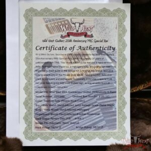 PRS Wild West Guitars 25th Anniversary Limited Run Wood Library Artist Package Hollowbody II Piezo Frostbite Fade (Private Stock Color) 5.60 LBS (US Only / No International Shipping) - Image 13
