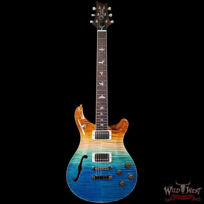 PRS Wild West Guitars 25th Anniversary Limited Run Wood Library Artist Package McCarty 594 Semi-Hollow Beach Fade (Private Stock Color) 7.05 LBS (US Only / No International Shipping) - Image 3
