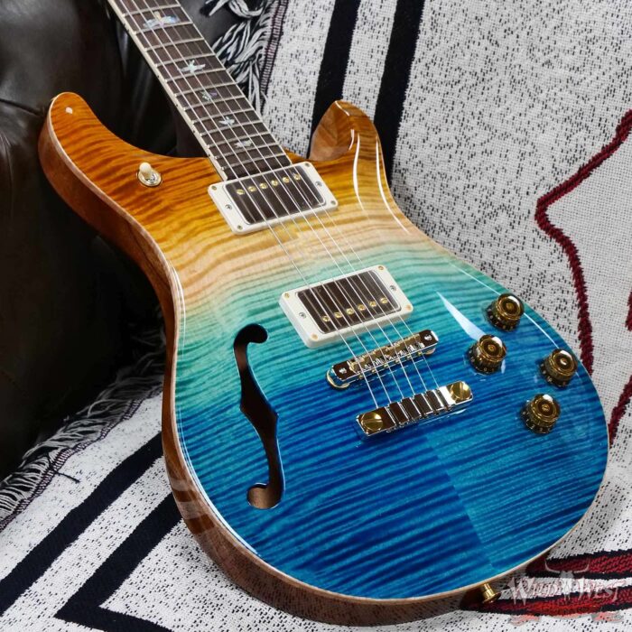 PRS Wild West Guitars 25th Anniversary Limited Run Wood Library Artist Package McCarty 594 Semi-Hollow Beach Fade (Private Stock Color) 7.05 LBS (US Only / No International Shipping) - Image 8