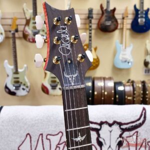 PRS Wild West Guitars 25th Anniversary Limited Run Wood Library Artist Package Custom 24 Piezo Salmon (Private Stock Color) 8.50 LBS (US Only / No International Shipping) - Image 7