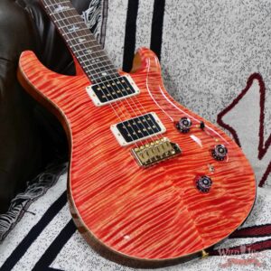 PRS Wild West Guitars 25th Anniversary Limited Run Wood Library Artist Package Custom 24 Piezo Salmon (Private Stock Color) 8.50 LBS (US Only / No International Shipping) - Image 8