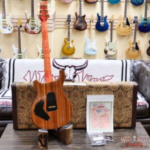 PRS Wild West Guitars 25th Anniversary Limited Run Wood Library Artist Package Custom 24 Piezo Salmon (Private Stock Color) 8.50 LBS (US Only / No International Shipping) - Image 9
