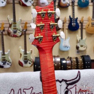 PRS Wild West Guitars 25th Anniversary Limited Run Wood Library Artist Package Custom 24 Piezo Salmon (Private Stock Color) 8.50 LBS (US Only / No International Shipping) - Image 10