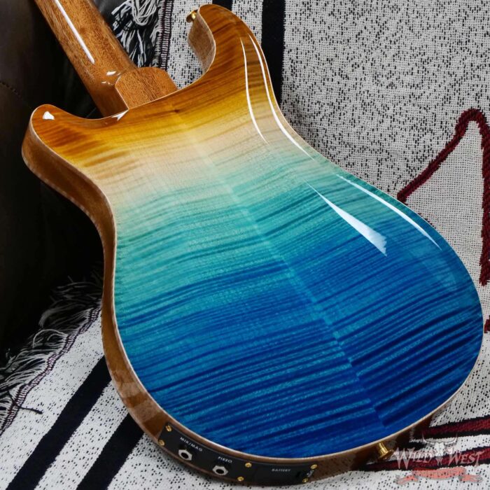 PRS Wild West Guitars 25th Anniversary Limited Run Wood Library Artist Package Hollowbody II Piezo Beach Fade (Private Stock Color) 5.50 LBS (US Only / No International Shipping) - Image 11