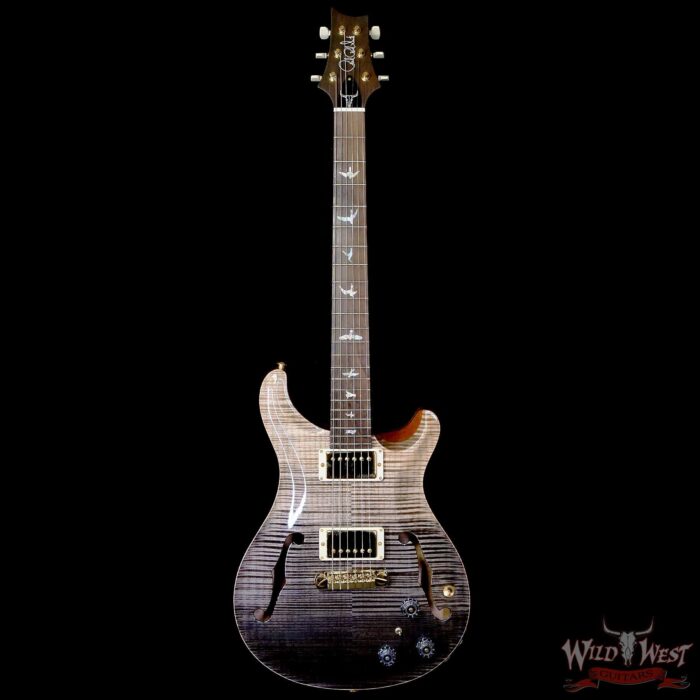PRS Wild West Guitars 25th Anniversary Limited Run Wood Library Artist Package Hollowbody II Piezo Frostbite Fade (Private Stock Color) 5.40 LBS (US Only / No International Shipping) - Image 3