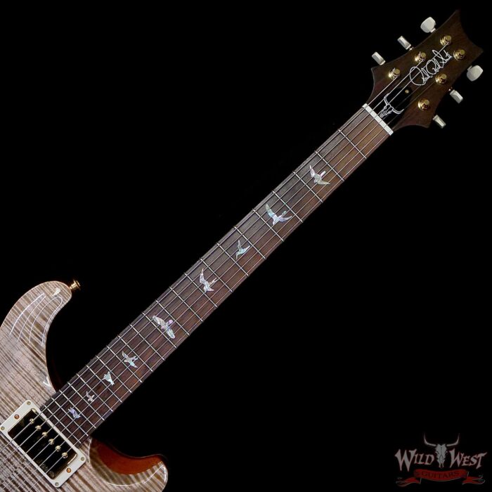 PRS Wild West Guitars 25th Anniversary Limited Run Wood Library Artist Package Hollowbody II Piezo Frostbite Fade (Private Stock Color) 5.40 LBS (US Only / No International Shipping) - Image 4
