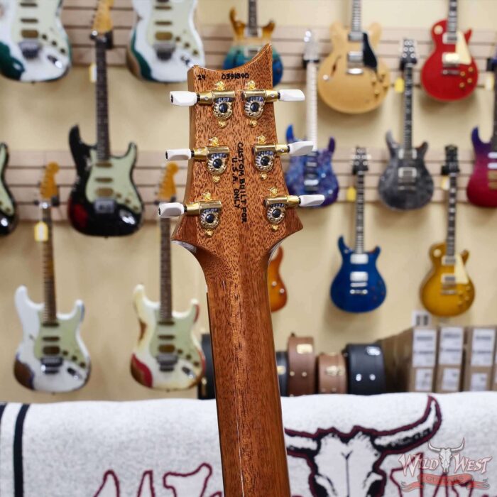 PRS Wild West Guitars 25th Anniversary Limited Run Wood Library Artist Package Hollowbody II Piezo Frostbite Fade (Private Stock Color) 5.40 LBS (US Only / No International Shipping) - Image 10
