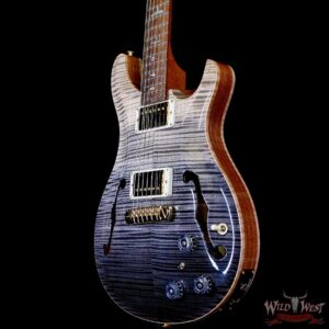PRS Wild West Guitars 25th Anniversary Limited Run Wood Library Artist Package Hollowbody II Piezo Frostbite Fade (Private Stock Color) 5.65 LBS (US Only / No International Shipping) - Image 2