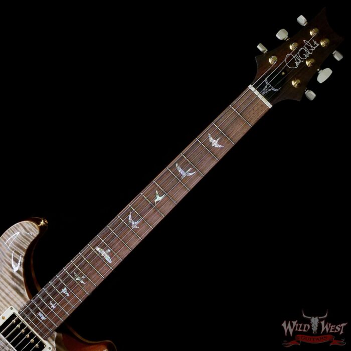 PRS Wild West Guitars 25th Anniversary Limited Run Wood Library Artist Package Hollowbody II Piezo Frostbite Fade (Private Stock Color) 5.65 LBS (US Only / No International Shipping) - Image 4
