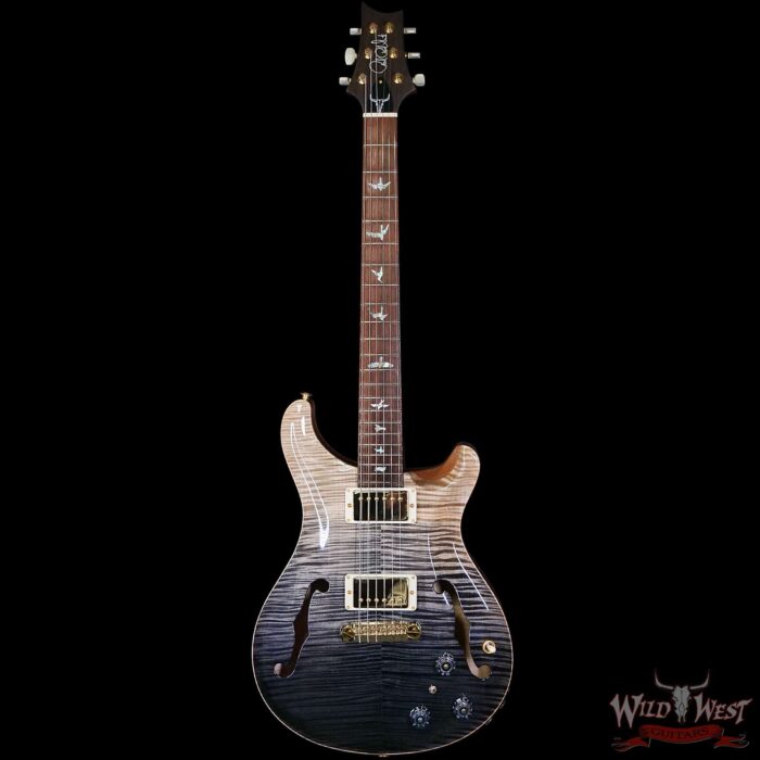 PRS Wild West Guitars 25th Anniversary Limited Run Wood Library Artist Package Hollowbody II Piezo Frostbite Fade (Private Stock Color) 5.40 LBS (US Only / No International Shipping) - Image 3
