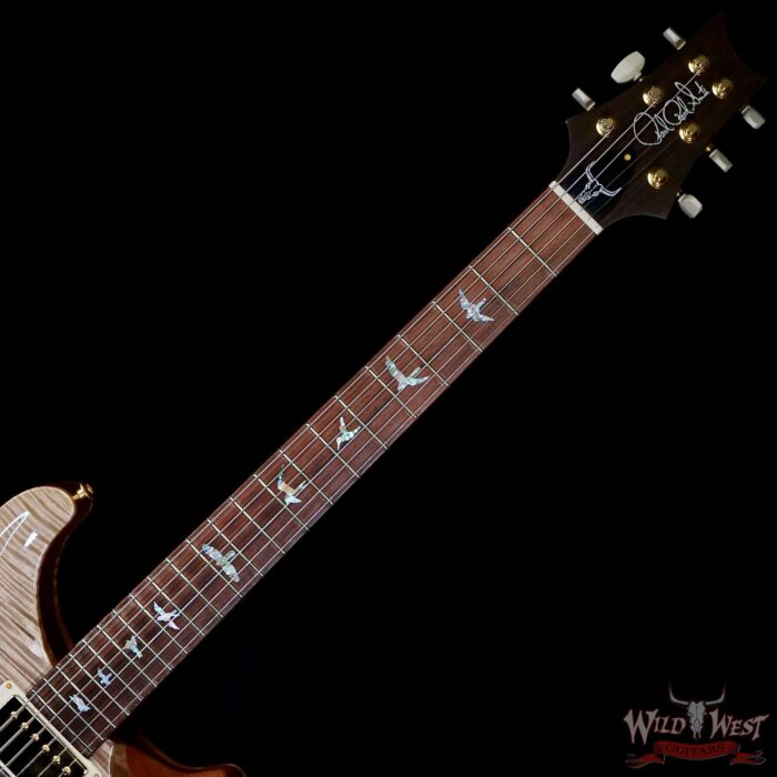 PRS Wild West Guitars 25th Anniversary Limited Run Wood Library Artist Package Hollowbody II Piezo Frostbite Fade (Private Stock Color) 5.40 LBS (US Only / No International Shipping) - Image 4