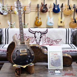 PRS Wild West Guitars 25th Anniversary Limited Run Wood Library Artist Package Hollowbody II Piezo Frostbite Fade (Private Stock Color) 5.40 LBS (US Only / No International Shipping) - Image 6