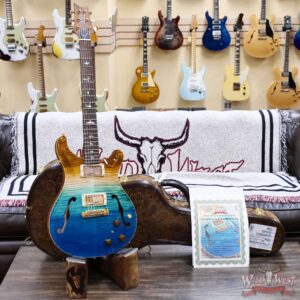 PRS Wild West Guitars 25th Anniversary Limited Run Wood Library Artist Package Hollowbody II Piezo Beach Fade (Private Stock Color) 5.55 LBS (US Only / No International Shipping) - Image 6