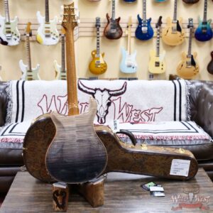 PRS Wild West Guitars 25th Anniversary Limited Run Wood Library Artist Package Hollowbody II Piezo Frostbite Fade (Private Stock Color) 5.60 LBS (US Only / No International Shipping) - Image 9