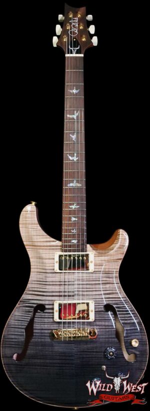 PRS Wild West Guitars 25th Anniversary Limited Run Wood Library Artist Package Hollowbody II Piezo Frostbite Fade (Private Stock Color) 5.60 LBS (US Only / No International Shipping)