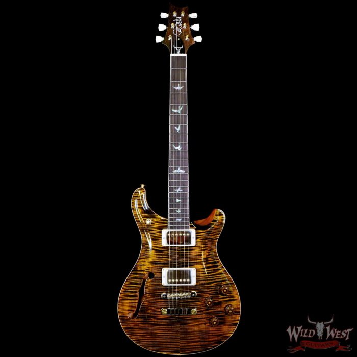 PRS Wild West Guitars 25th Anniversary Limited Run Wood Library Artist Package McCarty 594 Semi-Hollow Tiger Eye (Private Stock Color) 7.30 BBS (US Only / No International Shipping) - Image 3