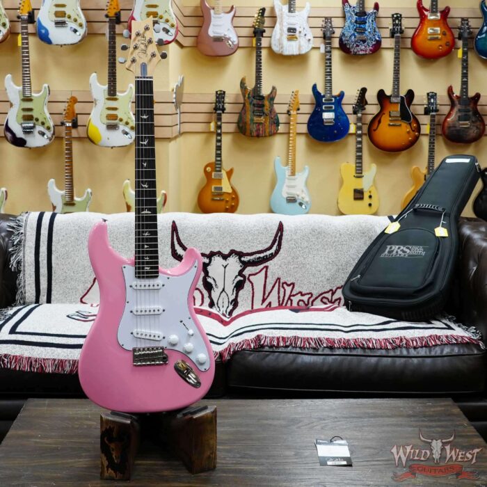 2022 Paul Reed Smith PRS John Mayer Signature Model Silver Sky Rosewood Fingerboard Roxy Pink 7.30 LBS - Image 6