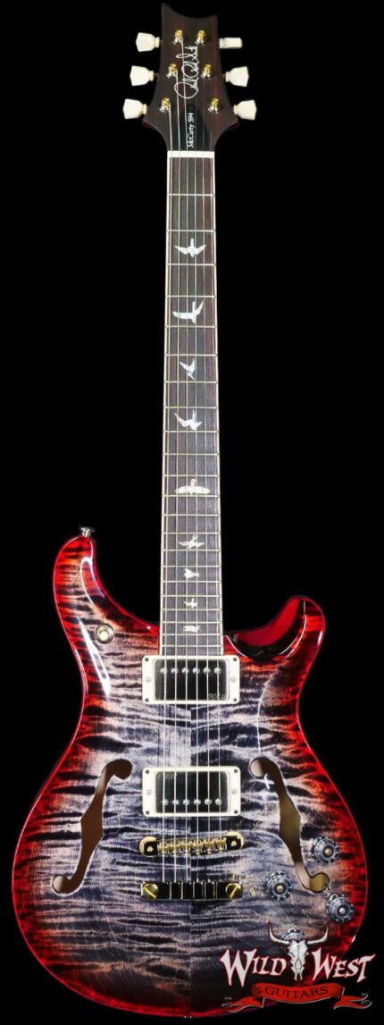 Paul Reed Smith PRS Core Series McCarty 594 Hollowbody II HBII-594 Charcoal Cherry Burst