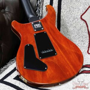 Paul Reed Smith PRS Wild West Guitars Special Run CE 24 Painted Black Neck 57/08 Pickups Orange 7.55 LBS - Image 9