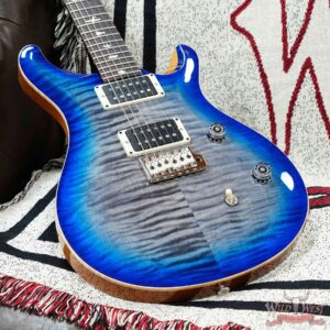 Paul Reed Smith PRS Wild West Guitars Special Run CE 24 Painted Black Neck 85/15 Pickups Faded Grey Black Blue Burst 7.50 LBS - Image 6